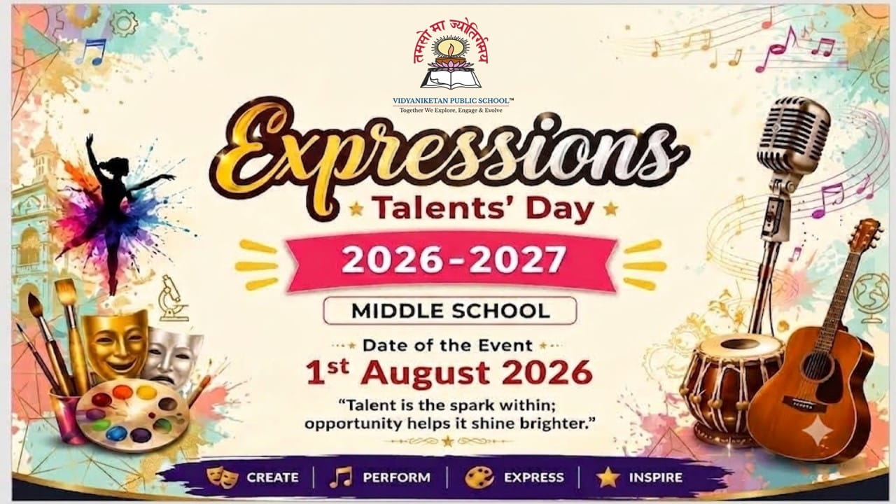 Expressions - Celebrating Talent, Creativity and Confidence - 2026 - Middle School